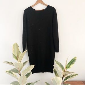 Vince Wool Cashmere Long Sleeve Sweater Dress
